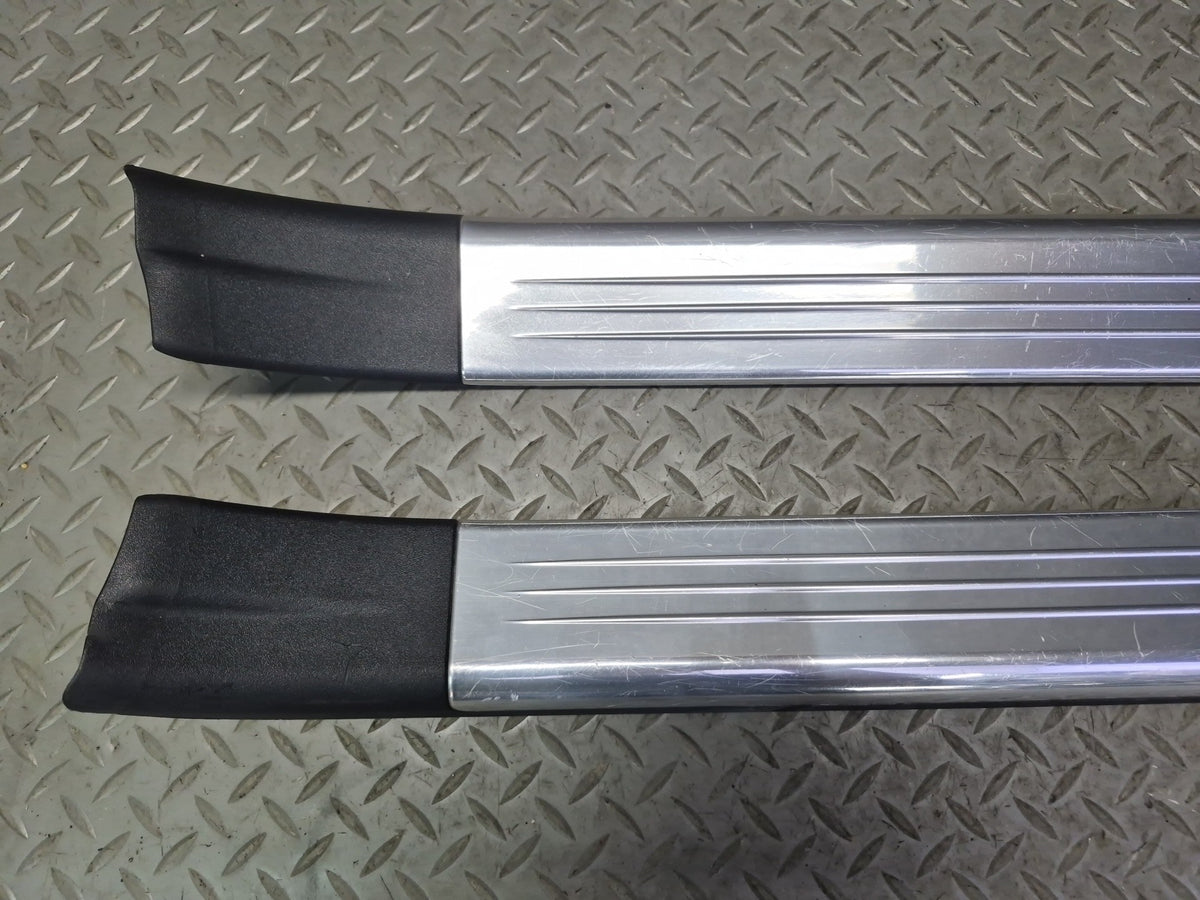 07-08 Mercedes R230 Sl-class Set of 2 Door Inner Scuff Sill Plate Trim Panel OEM