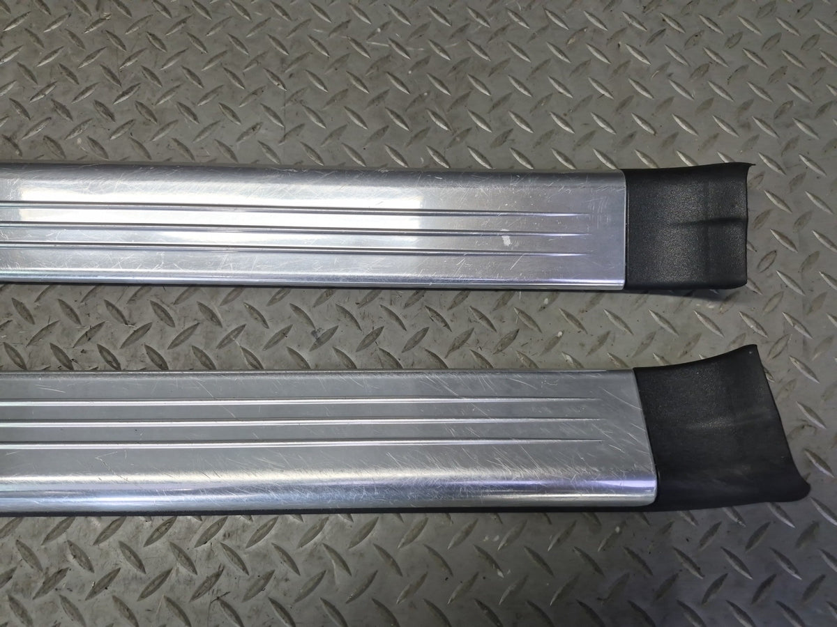 07-08 Mercedes R230 Sl-class Set of 2 Door Inner Scuff Sill Plate Trim Panel OEM