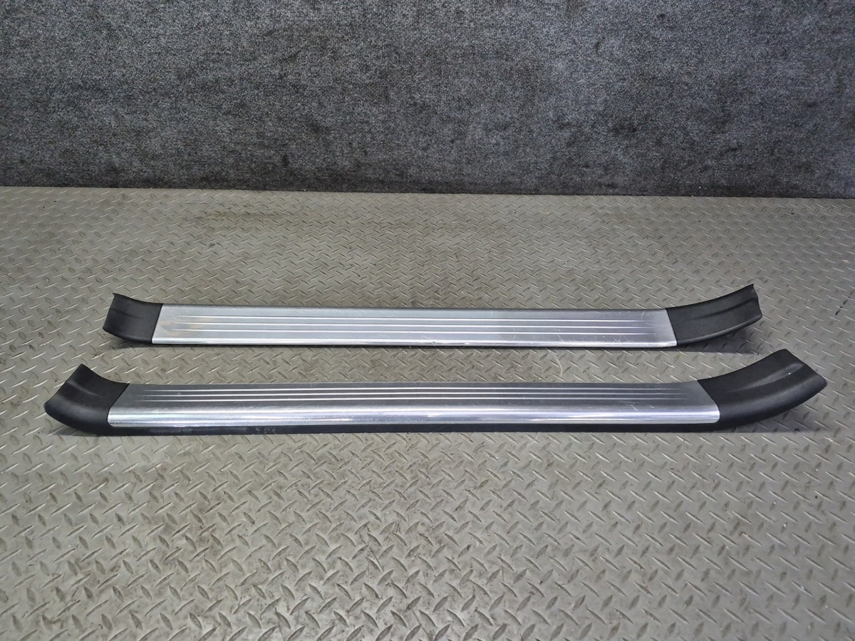 07-08 Mercedes R230 Sl-class Set of 2 Door Inner Scuff Sill Plate Trim Panel OEM