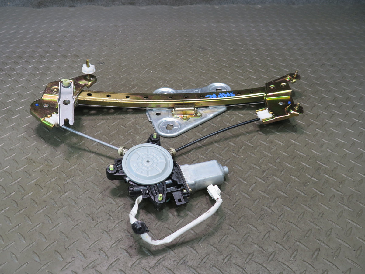 00-05 Toyota MR2 Spyder ZZW30L Left Door Window Regulator w Motor OEM