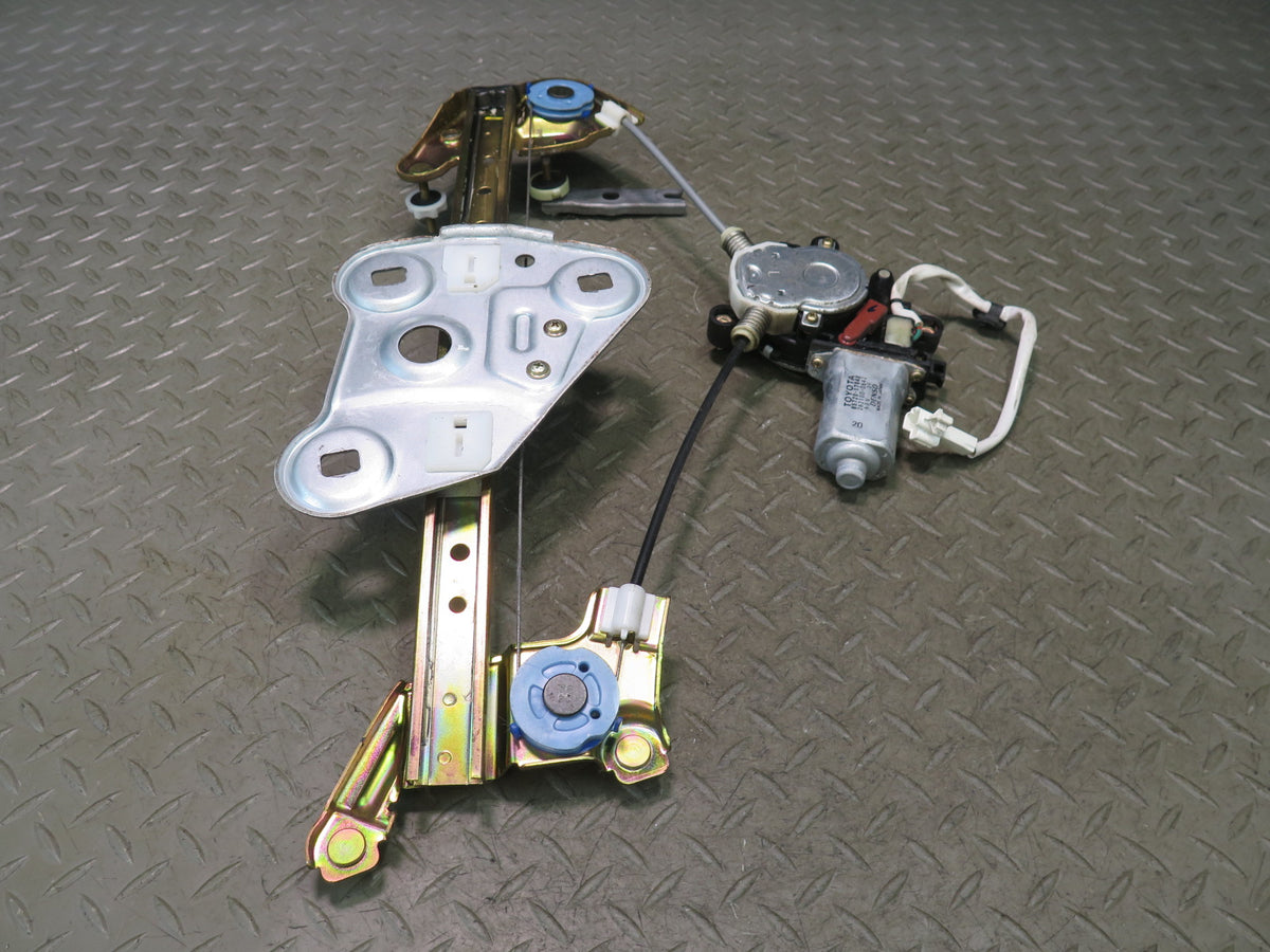 00-05 Toyota MR2 Spyder ZZW30L Left Door Window Regulator w Motor OEM