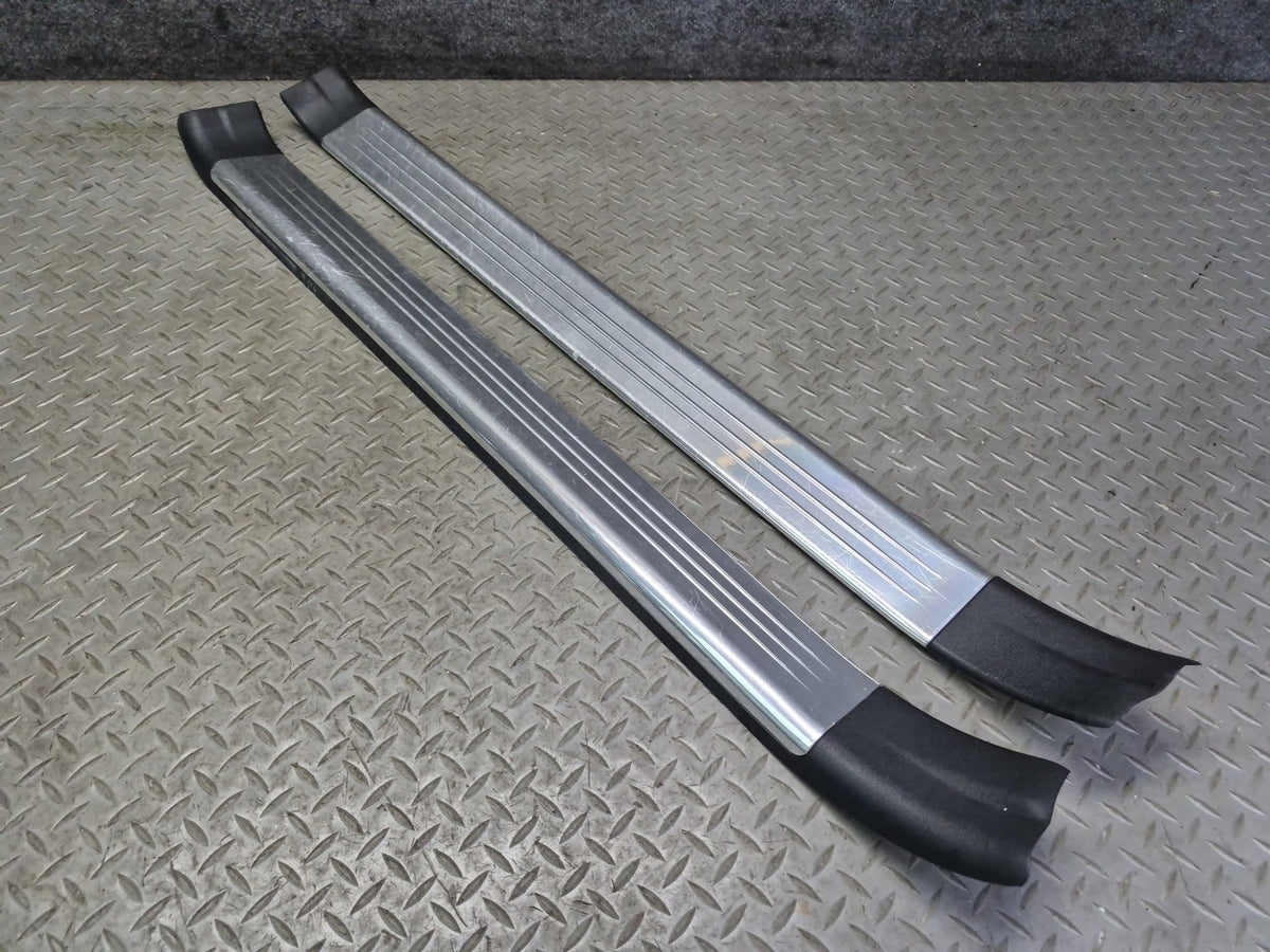 07-08 Mercedes R230 Sl-class Set of 2 Door Inner Scuff Sill Plate Trim Panel OEM
