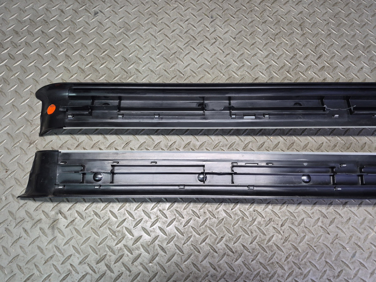 07-08 Mercedes R230 Sl-class Set of 2 Door Inner Scuff Sill Plate Trim Panel OEM