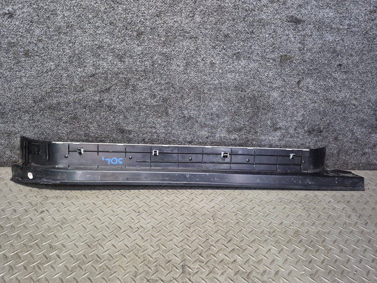 07-12 Mercedes R230 SL Set of 2 Outer Door Scuff Step Sill Plate Trim Cover OEM