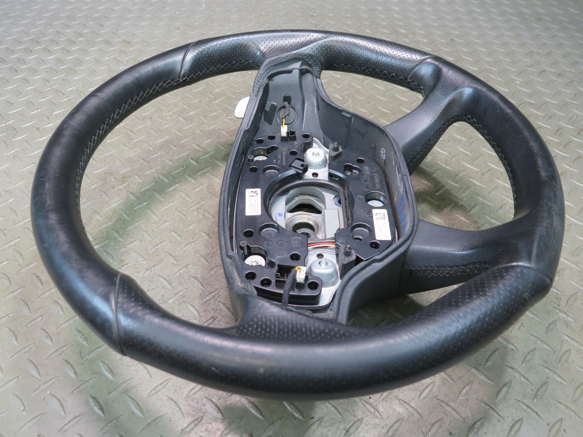 07-09 Mercedes W221 S63 AMG Sport Leather Steering w Paddles Black OEM
