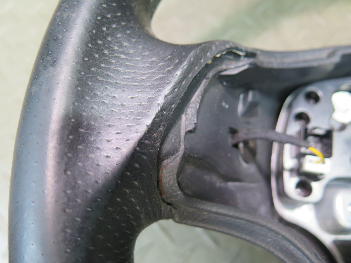07-09 Mercedes W221 S63 AMG Sport Leather Steering w Paddles Black OEM