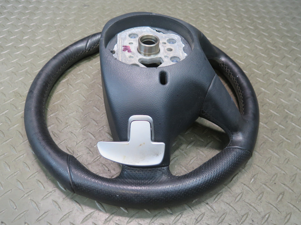 07-09 Mercedes W221 S63 AMG Sport Leather Steering w Paddles Black OEM