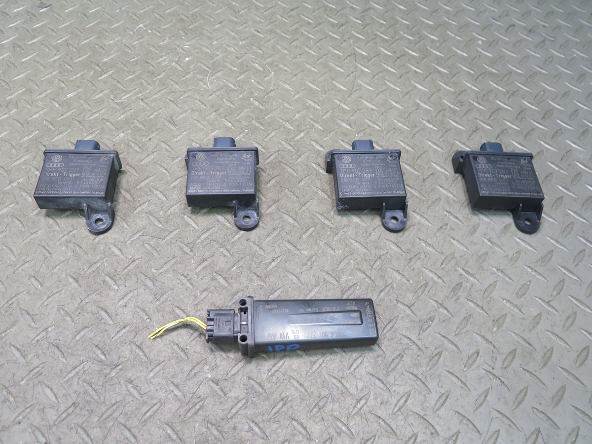 2010-2016 Porsche Panamera 970 TPMS Tire Pressure Control Module Set of 5