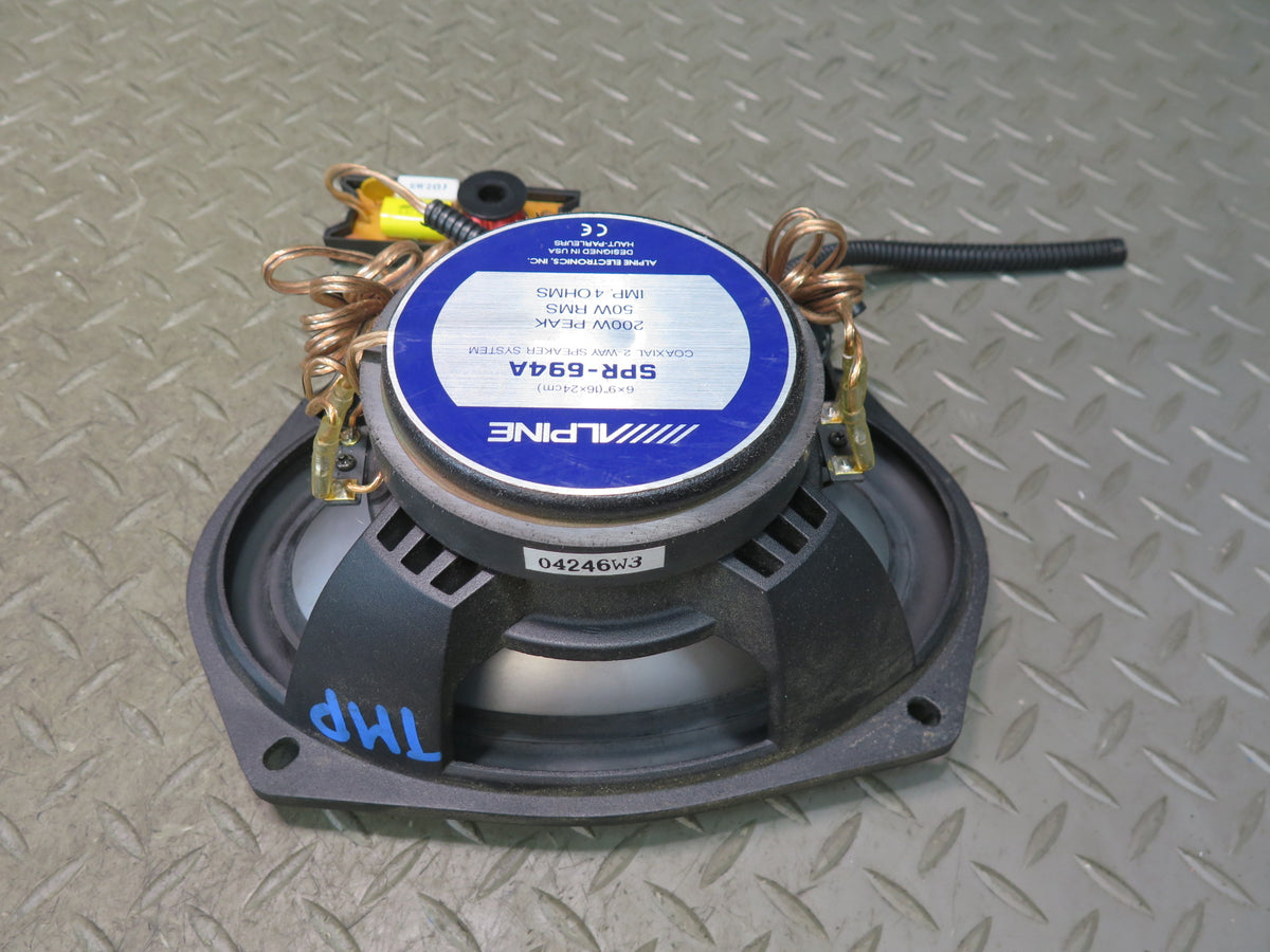 Set of 2 Alpine SPR-694A Coaxial 2-WAY Speaker
