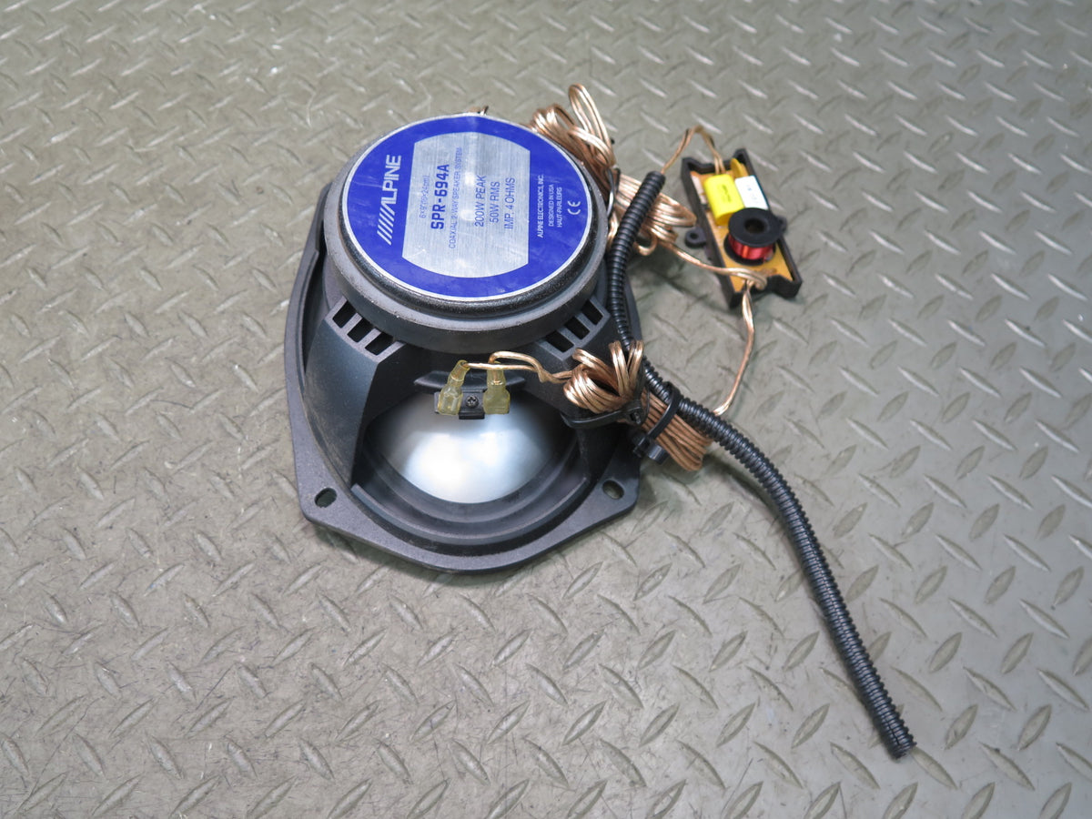 Set of 2 Alpine SPR-694A Coaxial 2-WAY Speaker