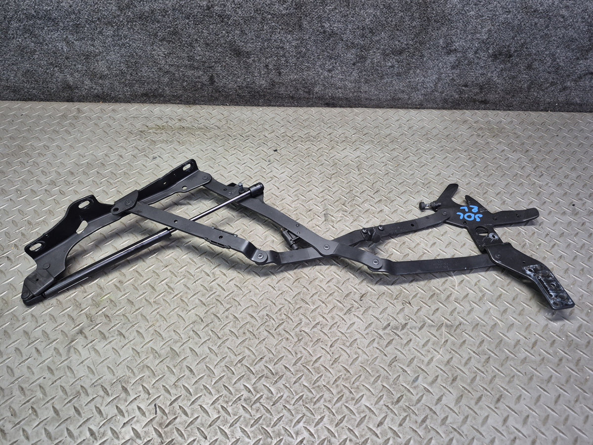 07-12 Mercedes R230 Sl-class Rear Trunk Lid Left & Right Hinge w Support Set OEM