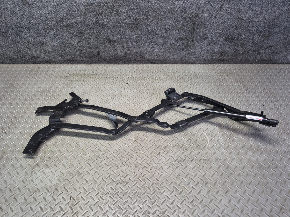 07-12 Mercedes R230 Sl-class Rear Trunk Lid Left & Right Hinge w Support Set OEM