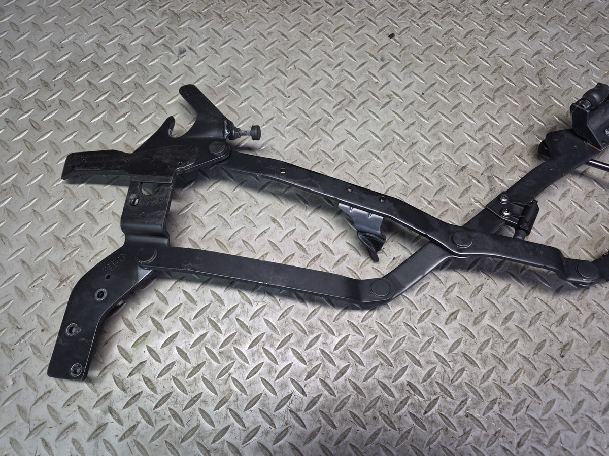 07-12 Mercedes R230 Sl-class Rear Trunk Lid Left & Right Hinge w Support Set OEM
