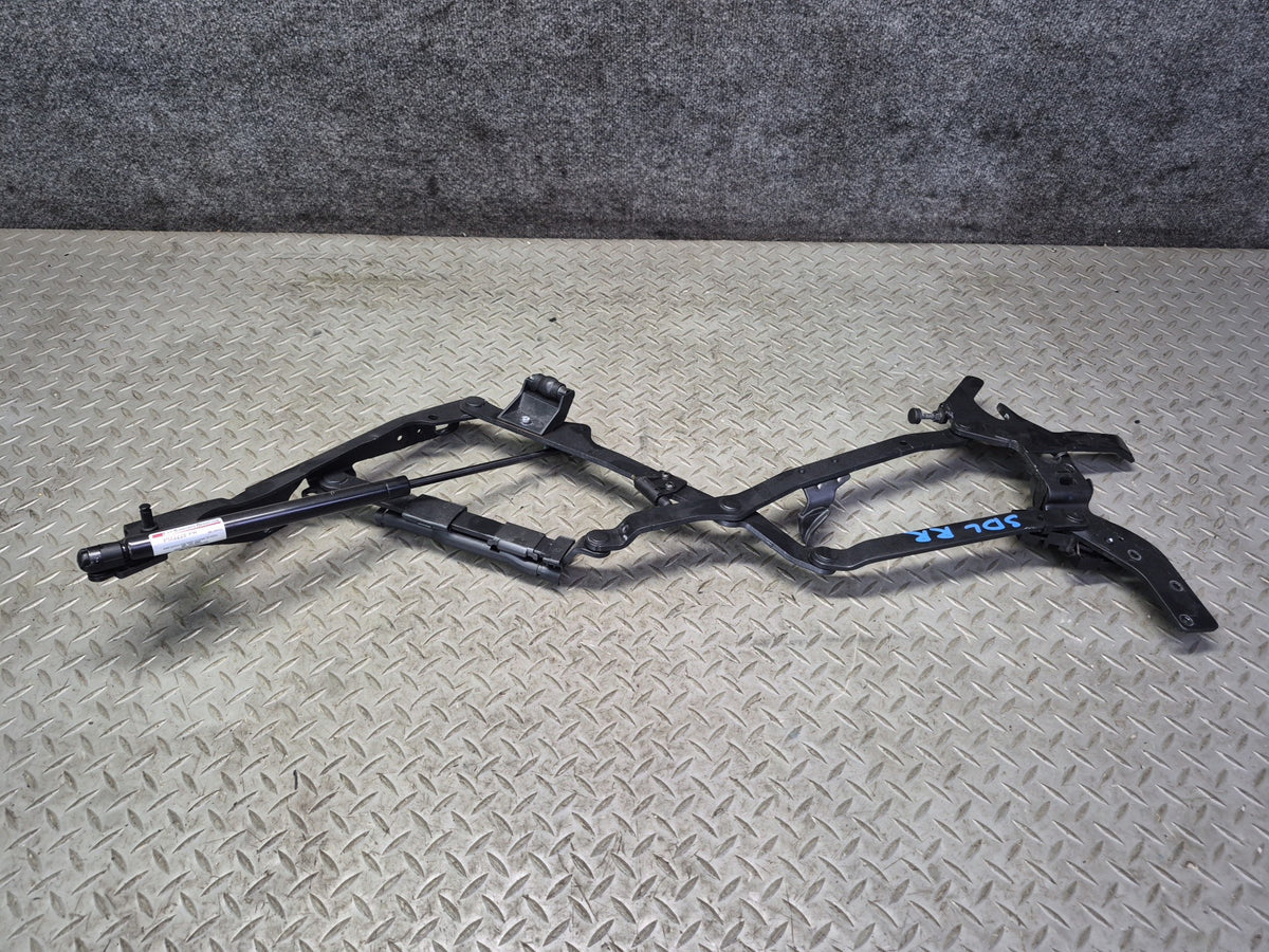 07-12 Mercedes R230 Sl-class Rear Trunk Lid Left & Right Hinge w Support Set OEM