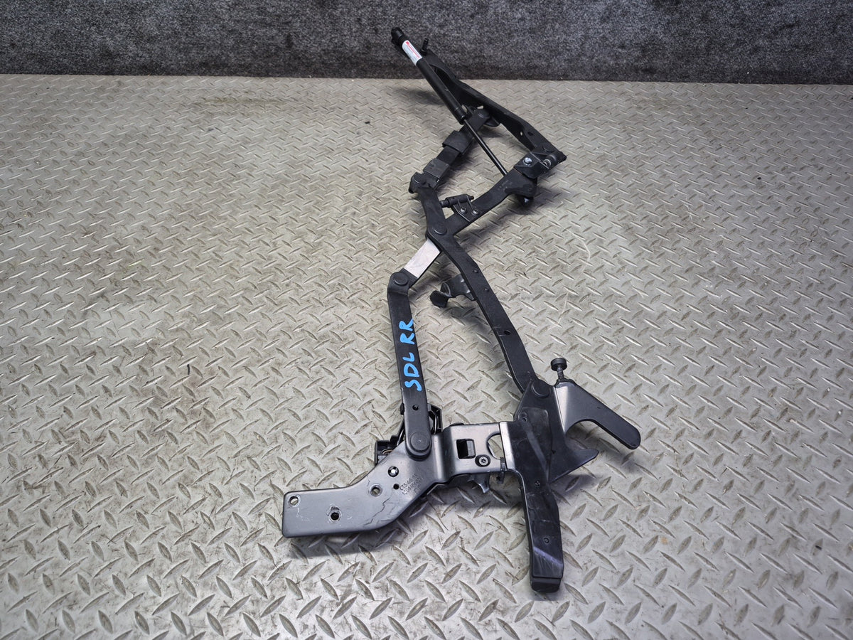 07-12 Mercedes R230 Sl-class Rear Trunk Lid Left & Right Hinge w Support Set OEM
