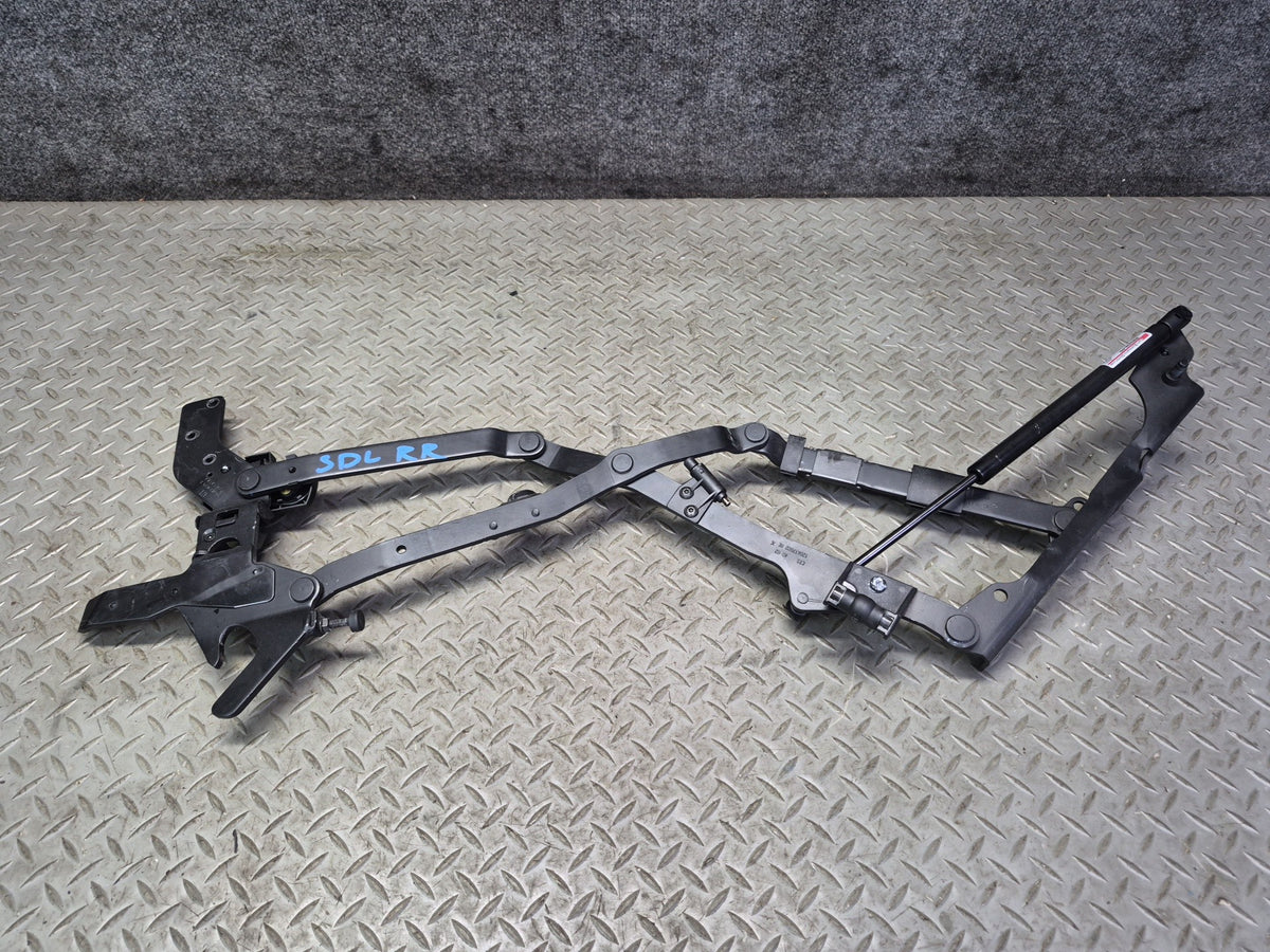 07-12 Mercedes R230 Sl-class Rear Trunk Lid Left & Right Hinge w Support Set OEM