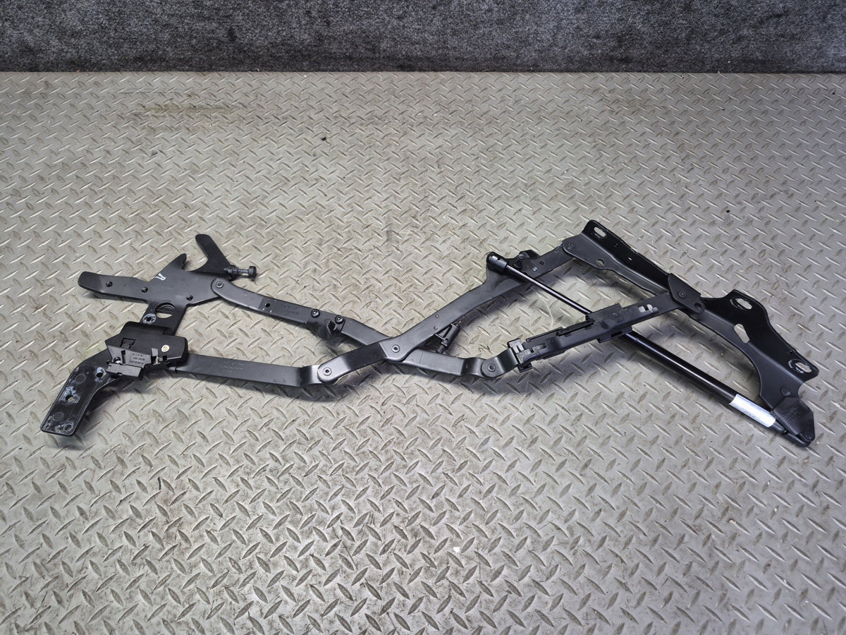 07-12 Mercedes R230 Sl-class Rear Trunk Lid Left & Right Hinge w Support Set OEM