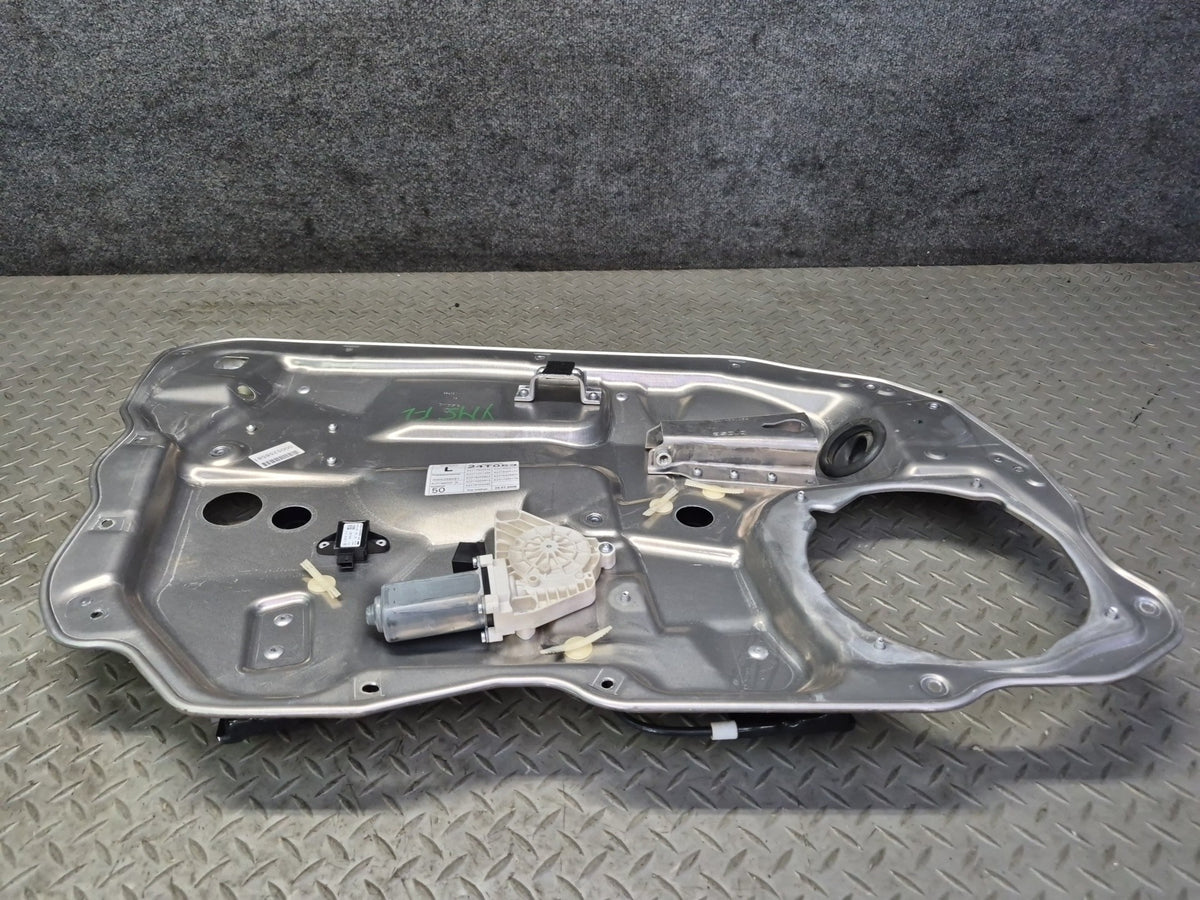07-13 Mercedes W221 S-class Front Left Door Window Regulator w Motor & Panel OEM