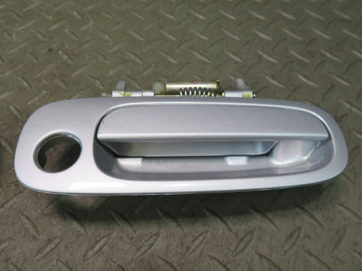 00-05 Toyota MR2 Spyder Set of 2 Left & Right Door Exterior Handle Silver OEM