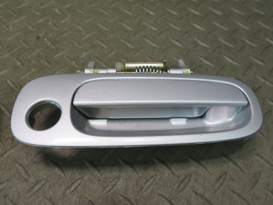 00-05 Toyota MR2 Spyder Set of 2 Left & Right Door Exterior Handle Silver OEM