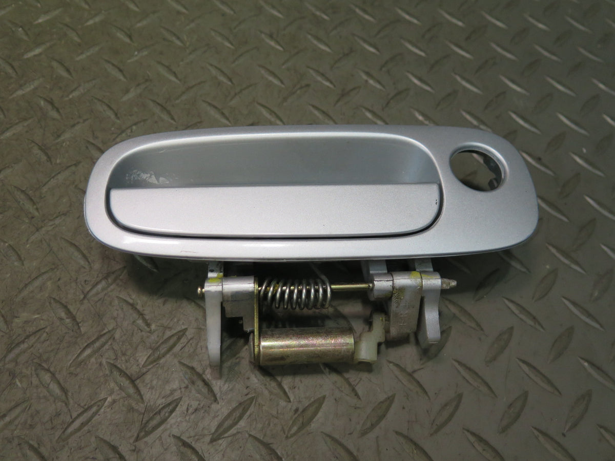 00-05 Toyota MR2 Spyder Set of 2 Left & Right Door Exterior Handle Silver OEM