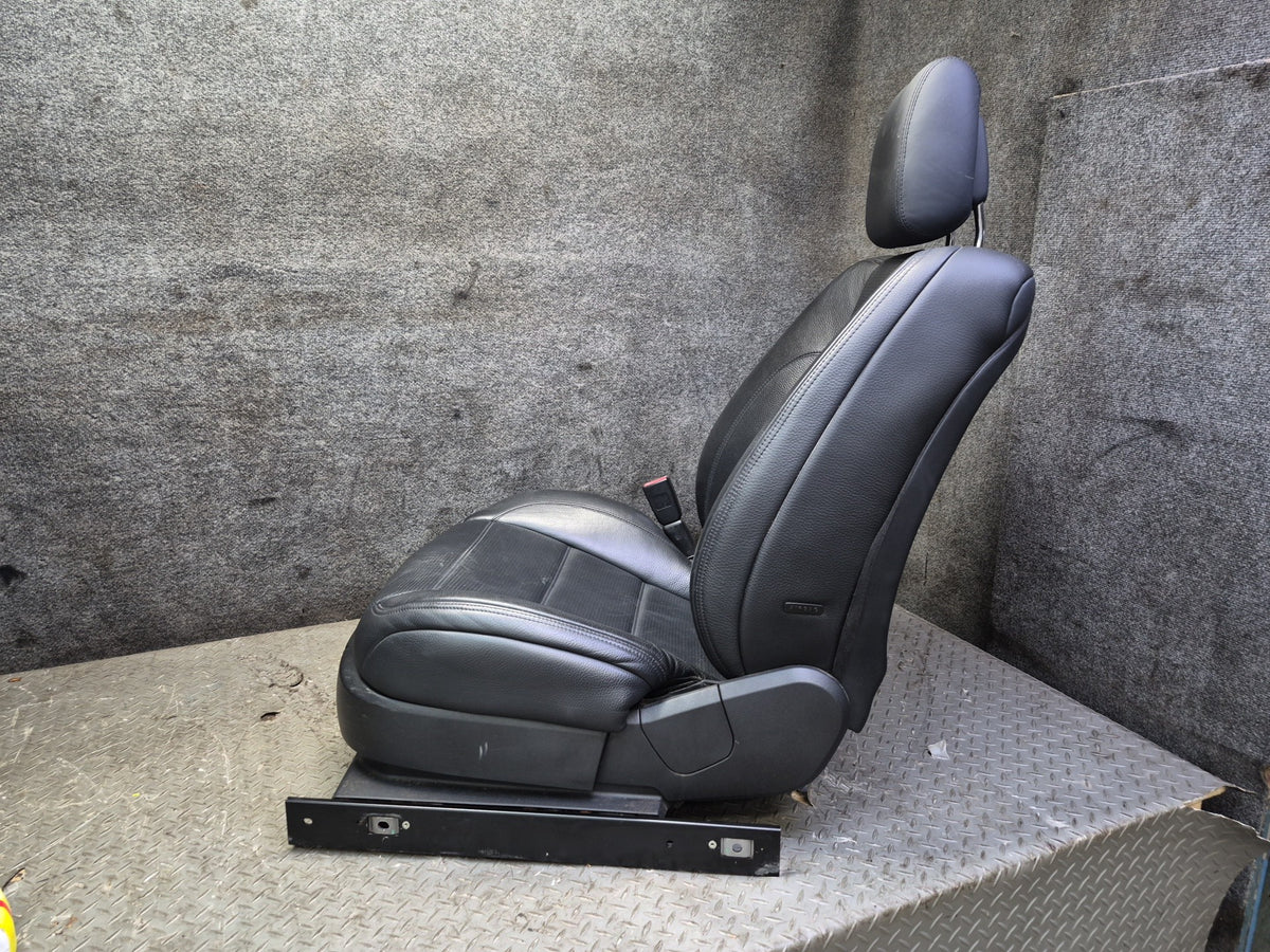 07-09 Mercedes W221 S63 AMG LWB Front & Rear Leather Seat Set Black OEM