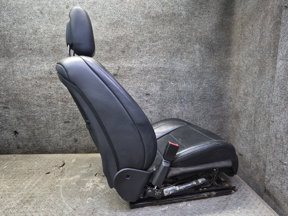 07-09 Mercedes W221 S63 AMG LWB Front & Rear Leather Seat Set Black OEM