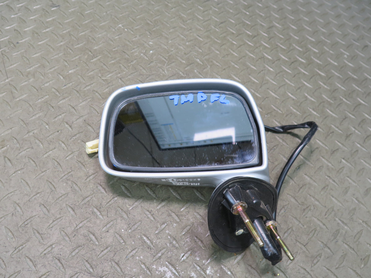 00-05 Toyota MR2 Spyder Left Door Exterior Side Power Mirror Silver OEM