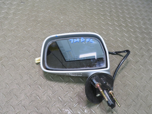 00-05 Toyota MR2 Spyder Left Door Exterior Side Power Mirror Silver OEM