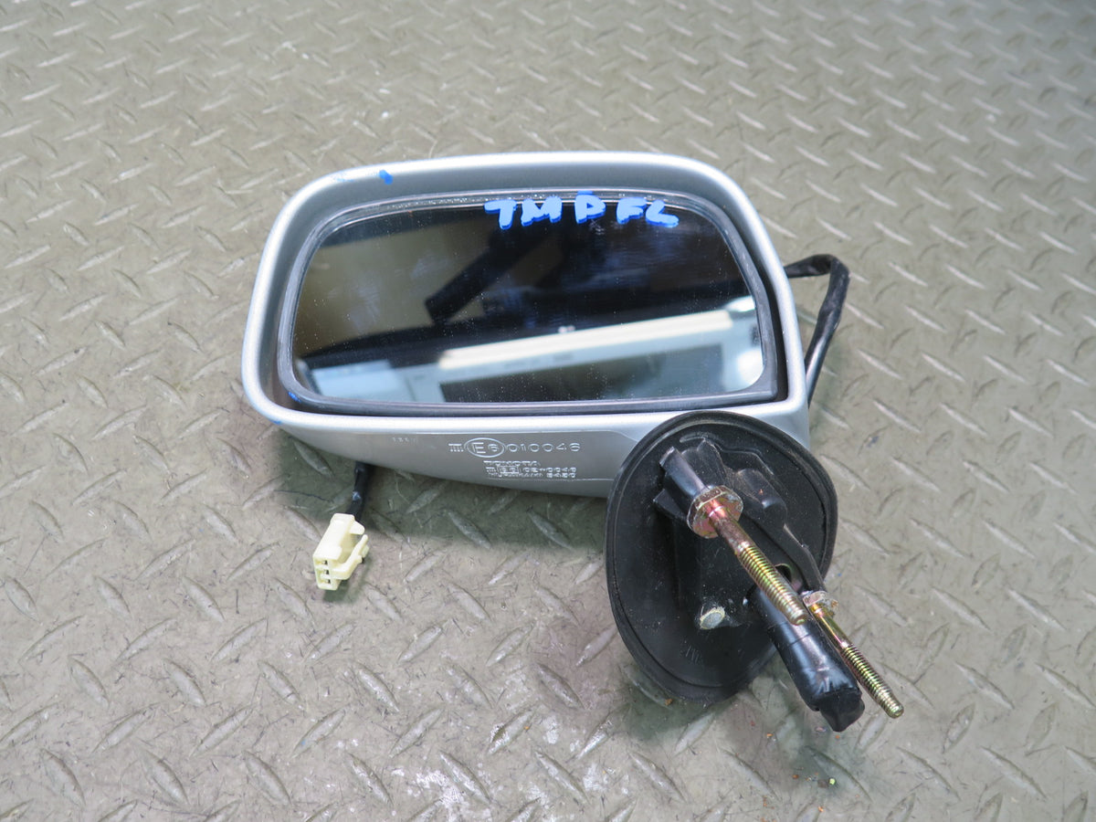 00-05 Toyota MR2 Spyder Left Door Exterior Side Power Mirror Silver OEM