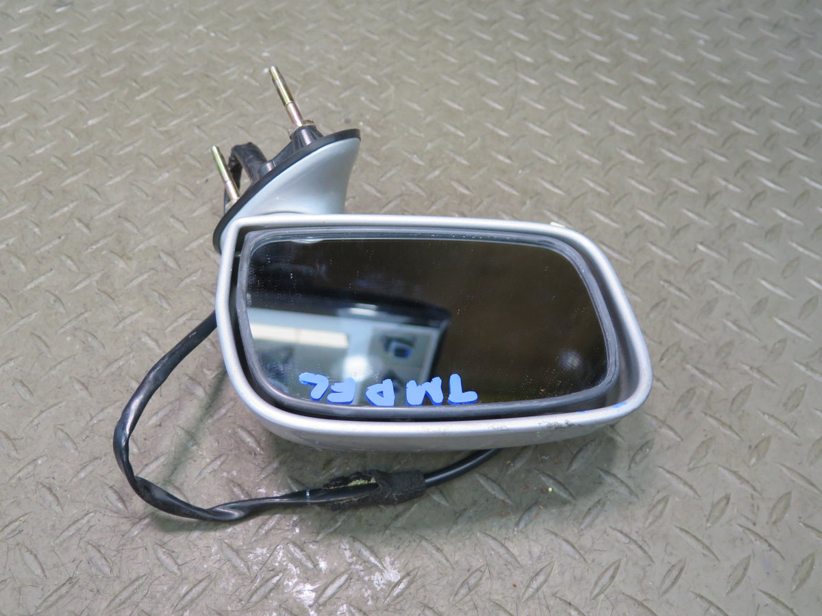 00-05 Toyota MR2 Spyder Left Door Exterior Side Power Mirror Silver OEM