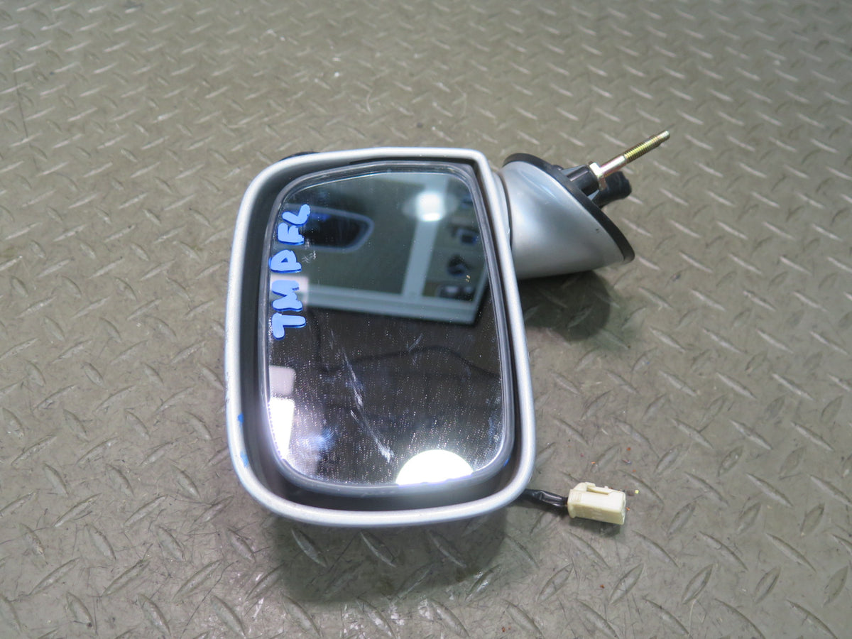 00-05 Toyota MR2 Spyder Left Door Exterior Side Power Mirror Silver OEM