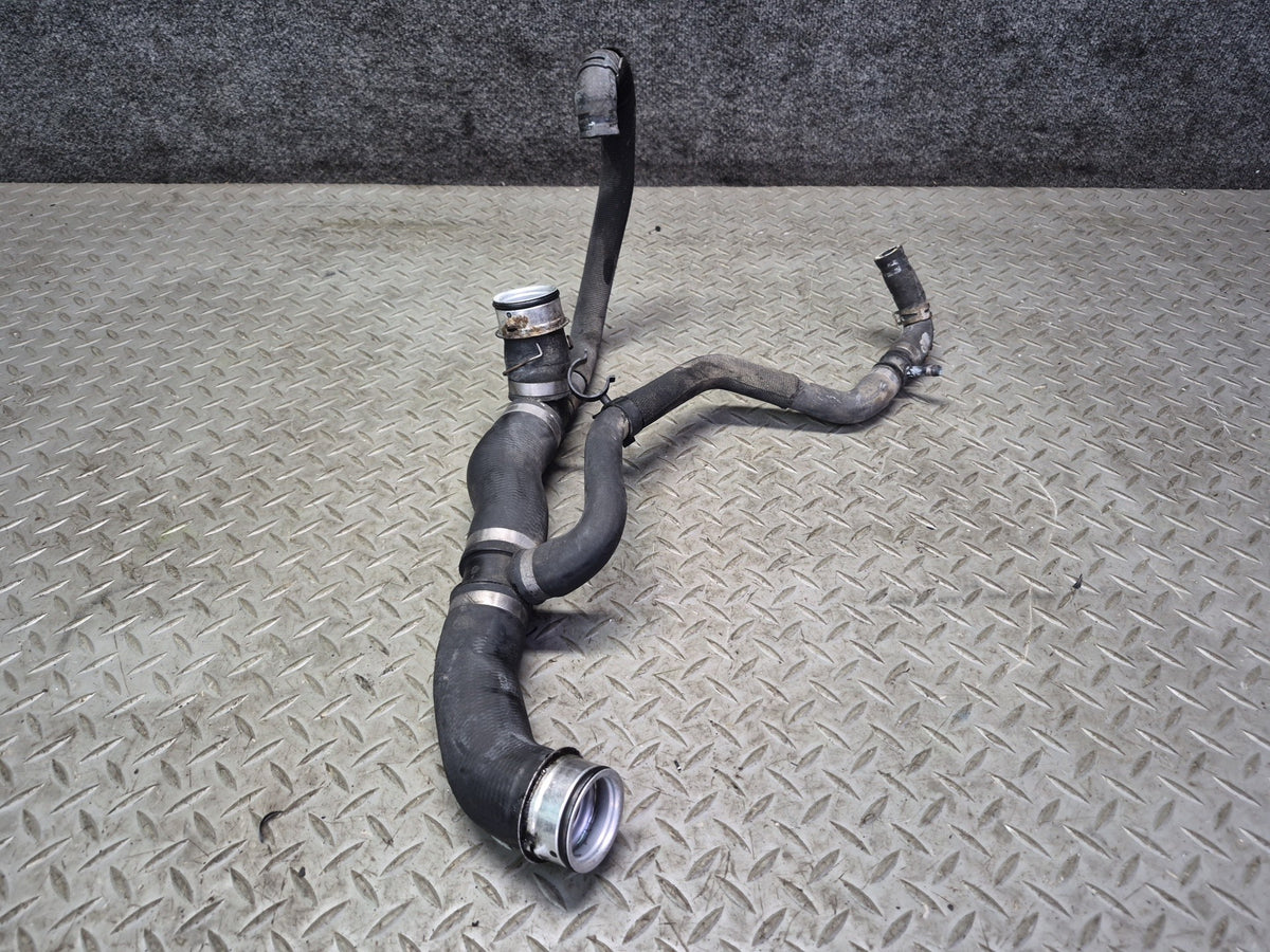 08-11 Mercedes W221 S63 AMG M156 Engine Coolant Water Hose Pipe Line Set OEM