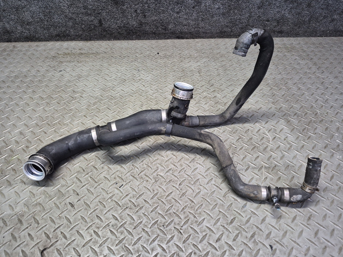 08-11 Mercedes W221 S63 AMG M156 Engine Coolant Water Hose Pipe Line Set OEM