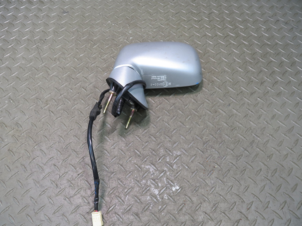 00-05 Toyota MR2 Spyder Left Door Exterior Side Power Mirror Silver OEM