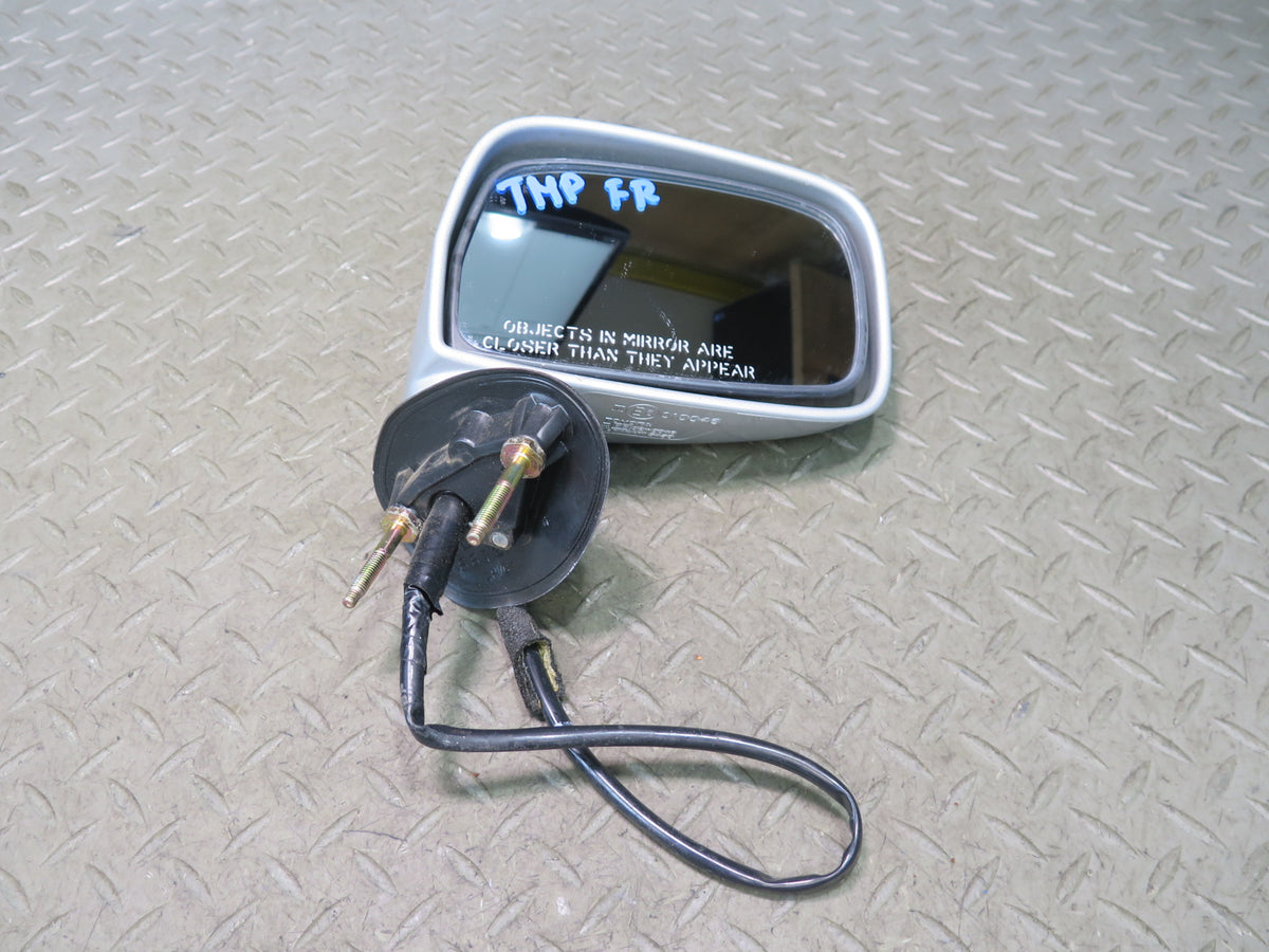 00-05 Toyota MR2 Spyder Right Door Exterior Side Power Mirror Silver OEM