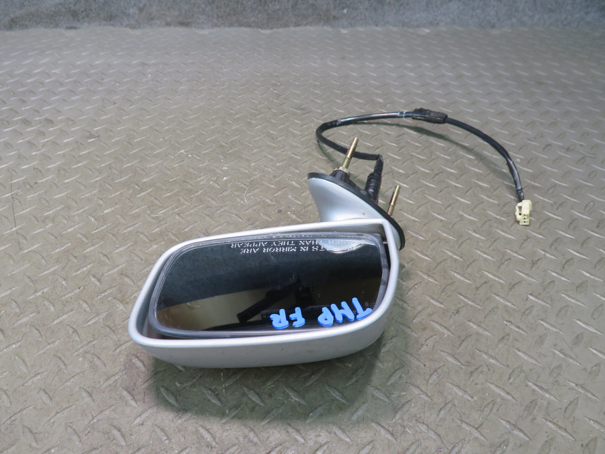 00-05 Toyota MR2 Spyder Right Door Exterior Side Power Mirror Silver OEM