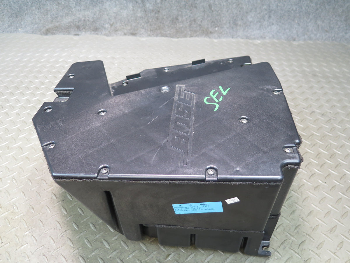 94-02 Mercedes R129 Sl-class Rear Bose Subwoofer Speaker Box 1298202302 OEM