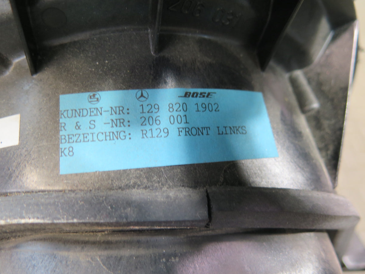 96-02 Mercedes R129 SL500 SL600 Set of 2 Front Left & Right Door Speaker Damaged