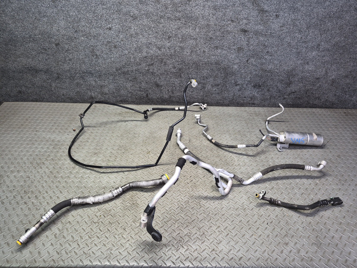 08-11 Mercedes W221 S63 AMG M156 A/C Air Condition Hose Pipe Line Dryer Set OEM