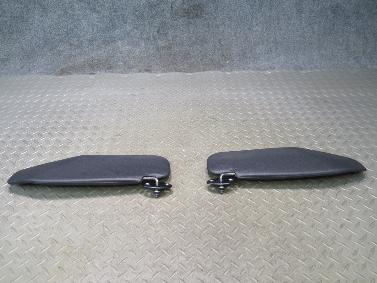 00-05 Toyota MR2 Spyder ZZW30L Set of 2 Front Left & Right Sun Visor Black OEM