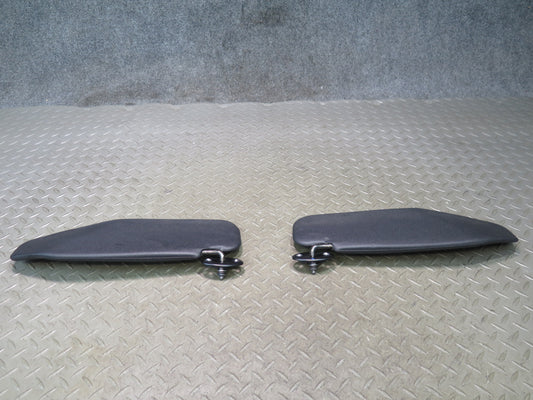 00-05 Toyota MR2 Spyder ZZW30L Set of 2 Front Left & Right Sun Visor Black OEM