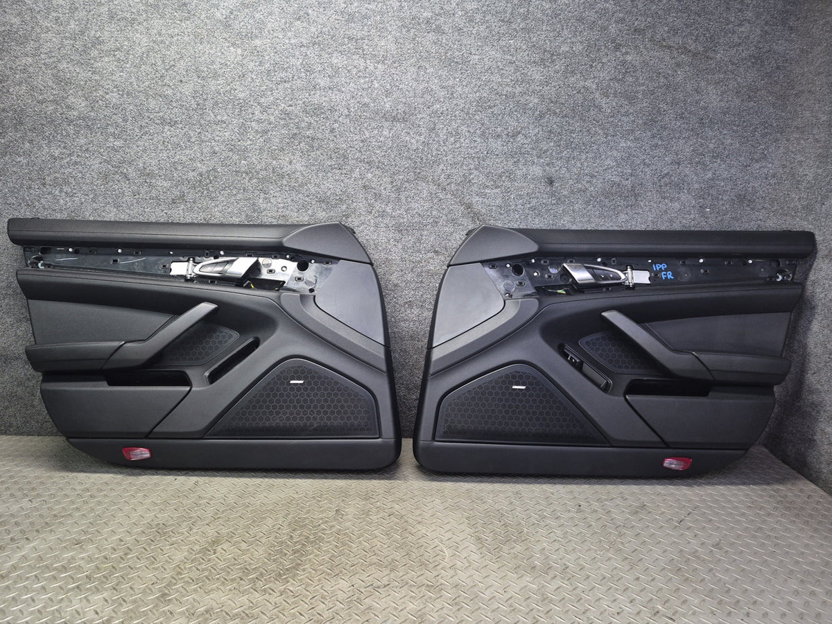 2010-2016 Porsche Panamera 970 Front Left & Right Door Interior Trim Panel Set