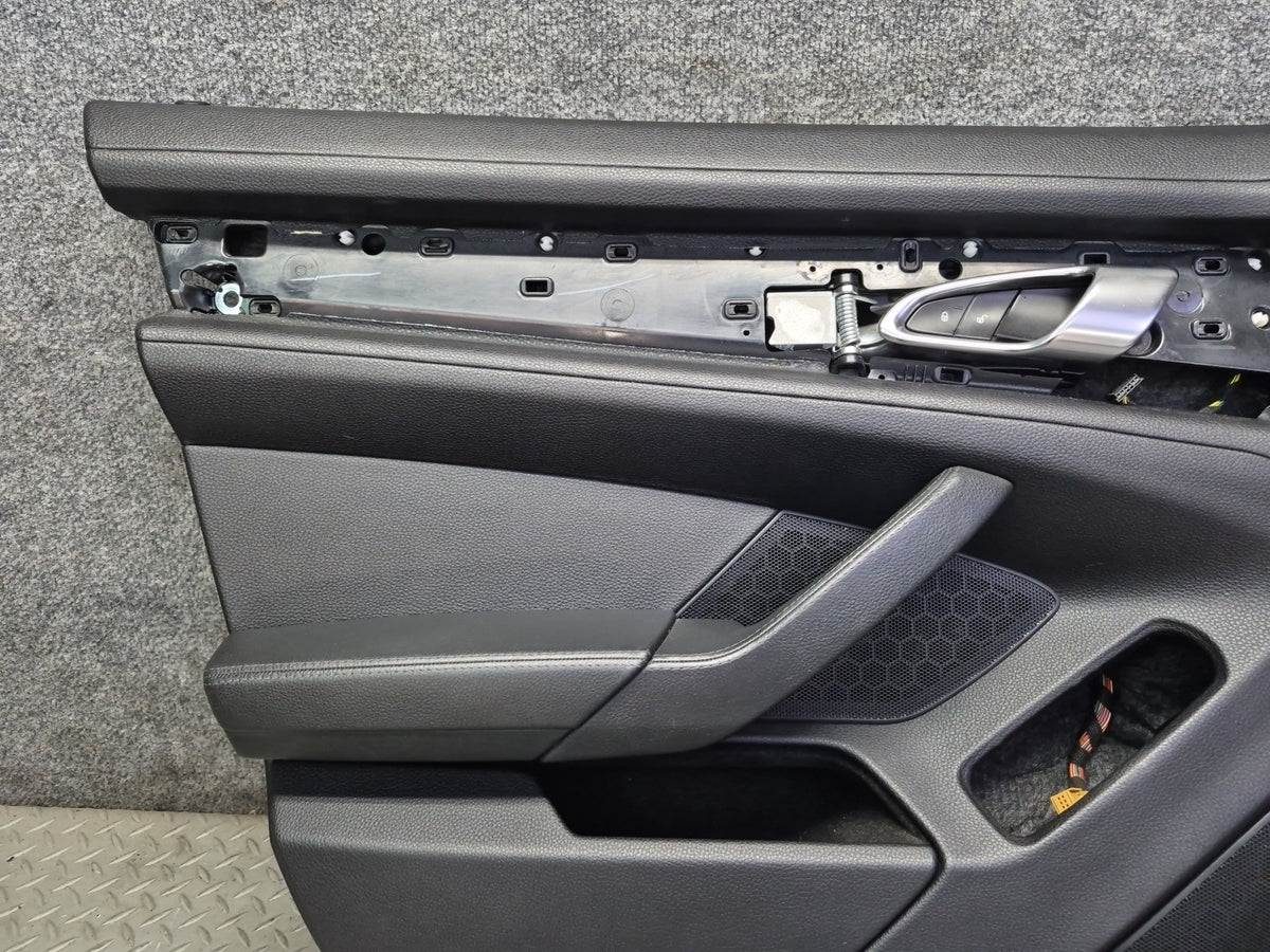 2010-2016 Porsche Panamera 970 Front Left & Right Door Interior Trim Panel Set