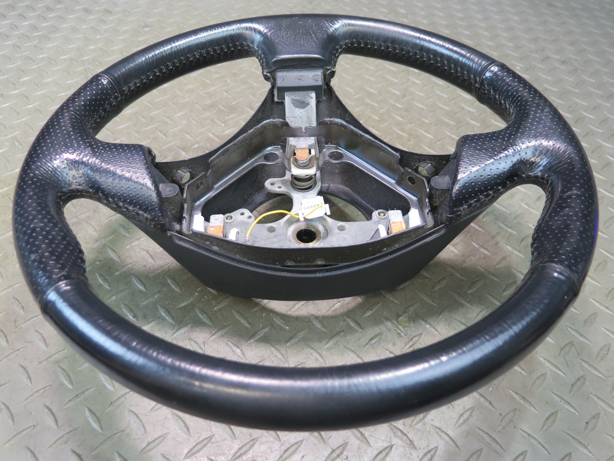 00-05 Toyota MR2 Spyder ZZW30L Leather Steering Black 63K Miles OEM