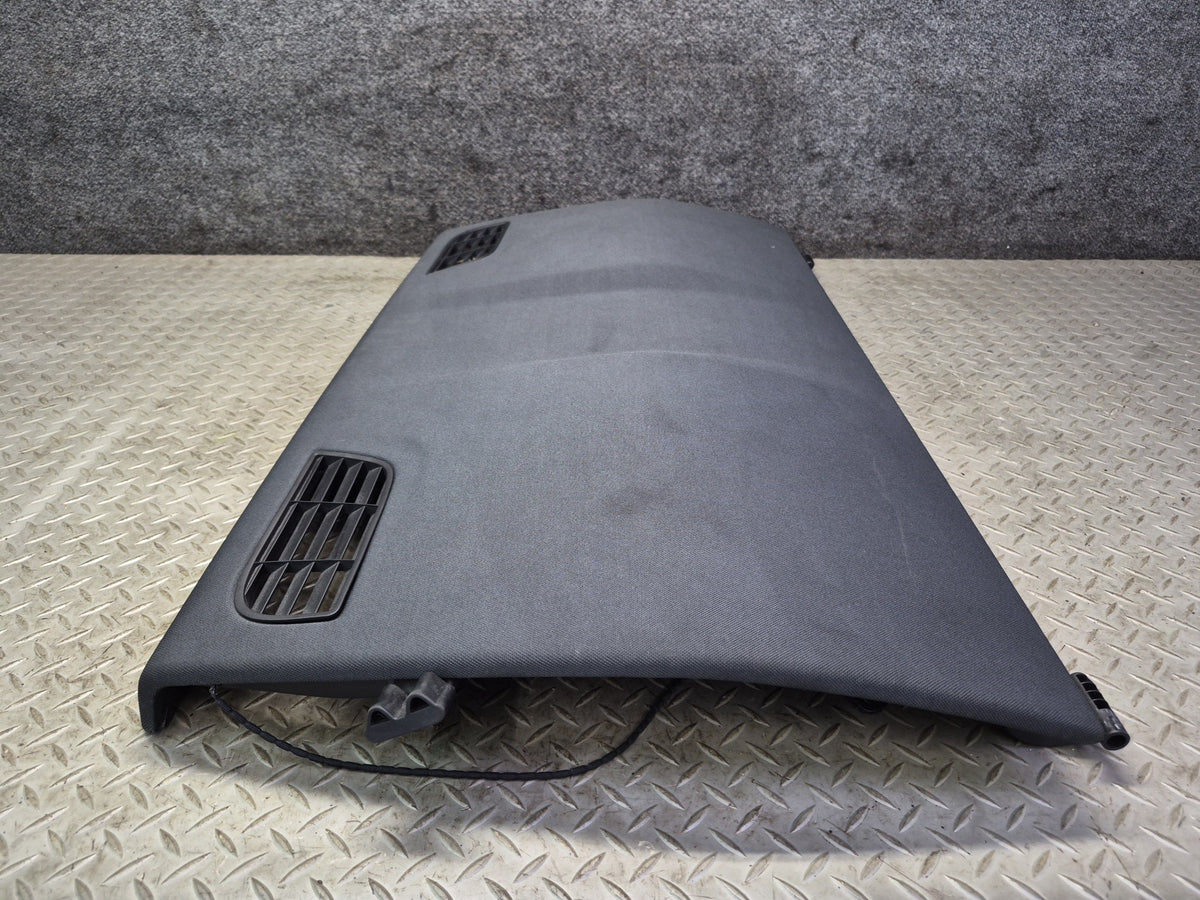 2010-2016 Porsche Panamera 970 Rear Parcel Shelf Deck Panel Trim Cover Black