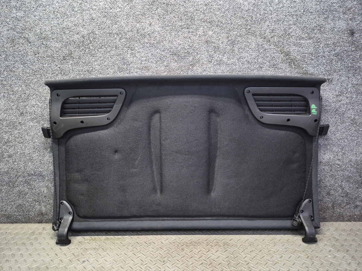 2010-2016 Porsche Panamera 970 Rear Parcel Shelf Deck Panel Trim Cover Black
