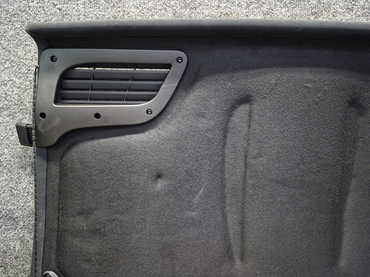 2010-2016 Porsche Panamera 970 Rear Parcel Shelf Deck Panel Trim Cover Black