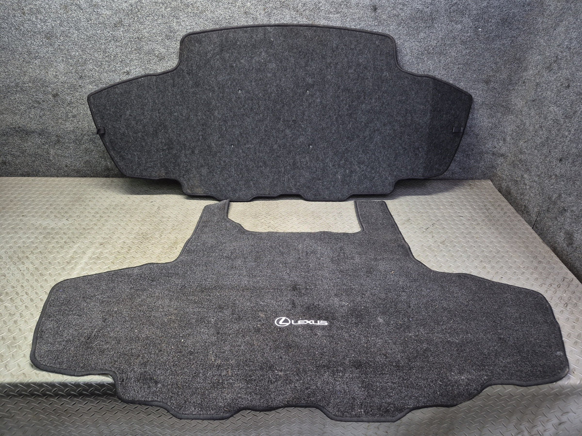 01-05 Lexus JCE10L IS300 Set of 2 Rear Trunk Floor MAT Carpet Cover OEM