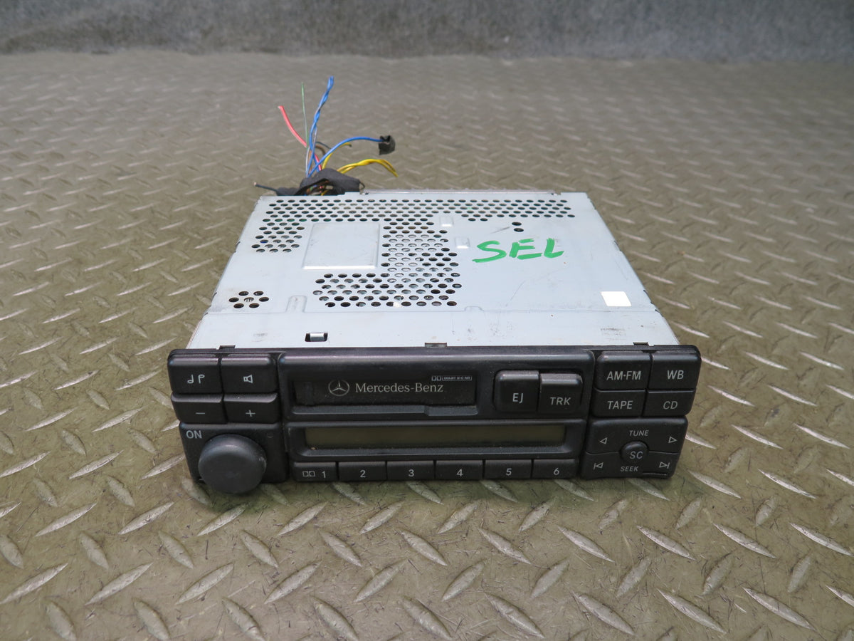 94-98 Mercedes R129 Sl-class Car Stereo Radio Cassette Player 0038206086 OEM